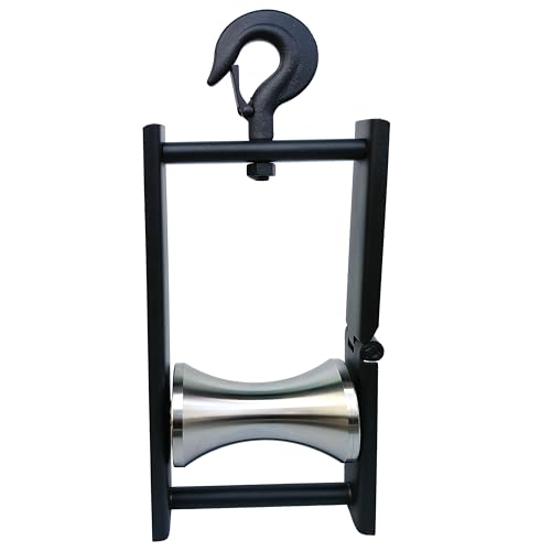 Cable Puller Sheave,Cable Feeding Sheave,Industrial Cable Pulley for Large-Scale Laying,Heavy-Duty Pulleys Sheave, Heavy Duty Cable Guide,Wire Pulling sheave;6.3