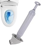 WC-Saugglocken-Set, Luft-WC, robuster Kolben, multifunktionaler Vakuumgebrauch, Hochdruck-Badezimmer-Werkzeug, langlebiges Küchen-Badewannen-Waschbeckenzubehör, verstopfte Rohrreinigung