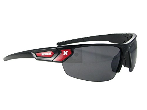 Nebraska Cornhuskers Black Red Sport Mens Womens Sunglasses NU S12JT