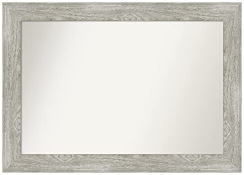 Amanti Art Grey Wall Mirror 30x42