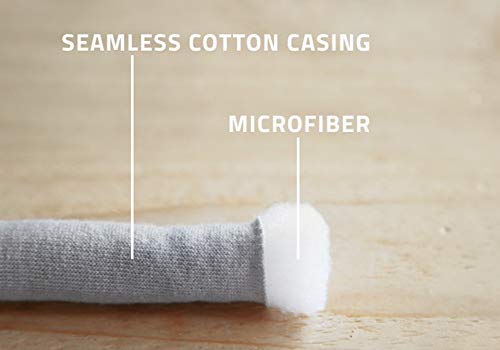 Eastsure Chunky Braid Cotton Yarn Supre Large For Arm Knitting Diy Handmade Blankets Machine Washable,Grey,2.2Lb #TOP5