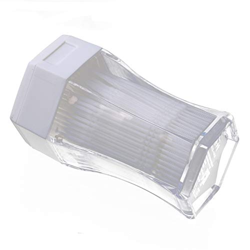 Bigsweety Cure Dents en Plastique Jetable 200pcs à La Maison d'Hôtel De Restaurant Cure Dents en Double Tête (Blanc) Cover