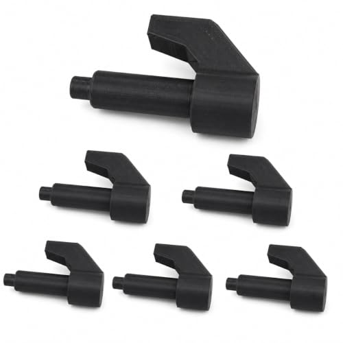 6 Pack Ratchet Button Repair Parts Compatible with Milwaukee M12 Ratchet 2456-20 & 2457-20, Replacement Switch Knob Buttons for M12 3/8 and 1/4 Ratchet Repair Kit