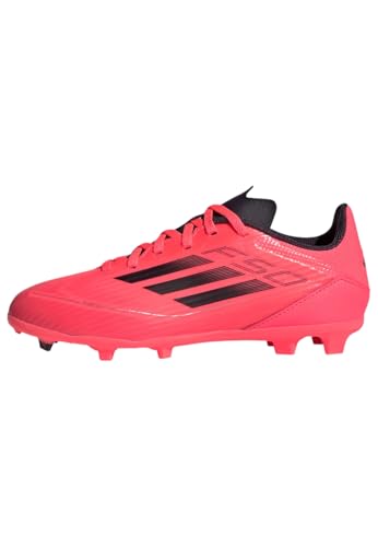 Adidas Herren F50 League FG/MG Fußballschuh, Turbo/Aurora Black/Platinum...