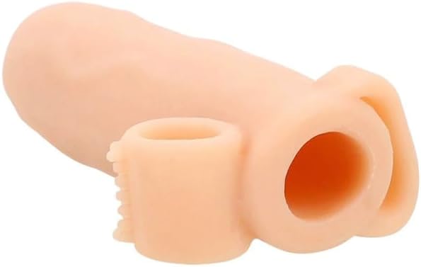 Realistic Vibrating Girth Enhancer and Ball Ring KH95027