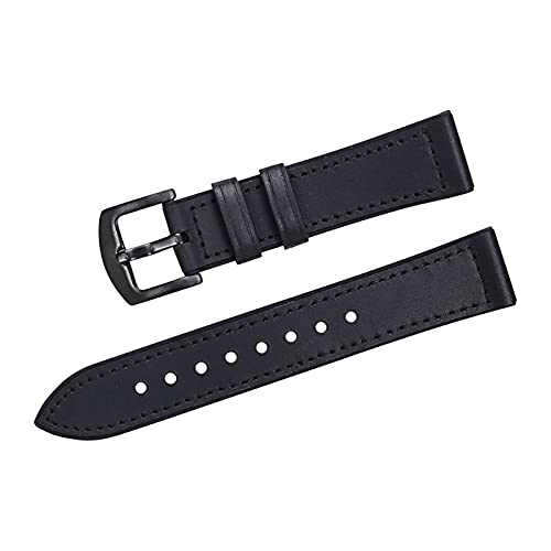 Bracelet de montre en cuir et silicone étanche contre la sueur