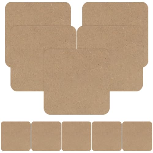10pcs Clay Backing Board Clay Making Board Blank Wood Board Pottery Art Board Clay Crafting Board Blank Board Pottery Board for Clay Board for Pottery DIY Supplies Clay Board