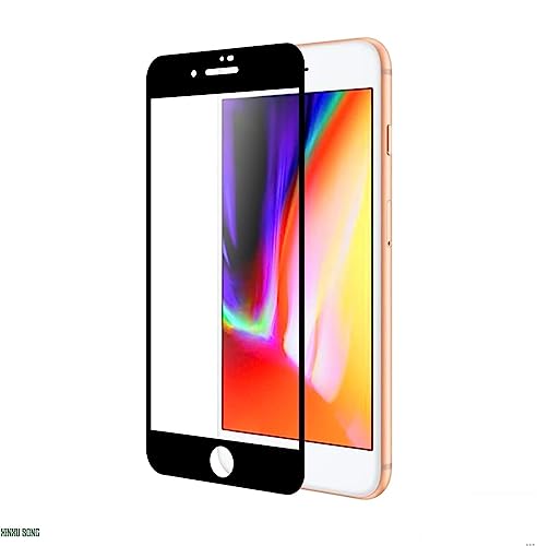 Image of TANTEK Designed Edge to Edge Tempered Glass for iPhone 8 plus Screen Protector Tempered Glass,Anti Scratch, Bubble Free Case Friendly Ultra Resistant -Pack of 2