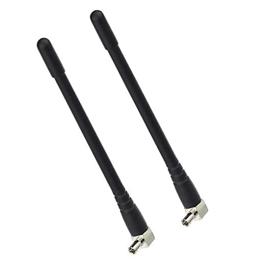 LEVEL GREAT 2 st TS9-anslutningsantenn Wifi-modem router wifi-antenn utökad antenn PCI-kort USB trådlös routerantenn