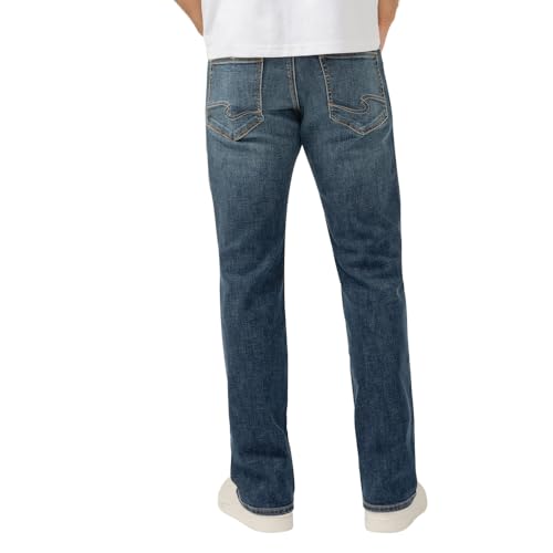 Image of Silver Jeans Co. Mens Jace Slim Fit Bootcut Jeans