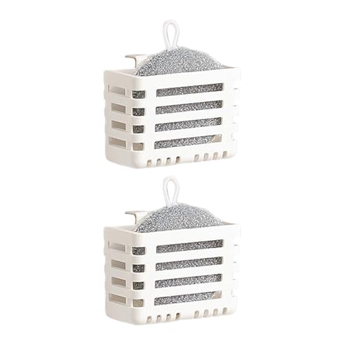 Baloncesto Pared | Pequeñas Cestas Retráctiles De 2 Piezas | Organizador De Almacenamiento Portátil Cable De Barandilla De Ducha, Puertas De Refrigerador, Cajones De Baño, Muebles De Cocina, Estantes