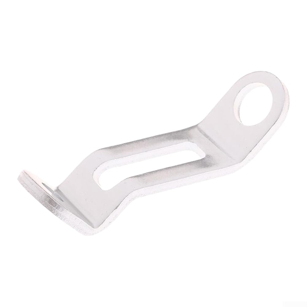 Aluminium Bremsflüssigkeitsbehälter Halterung Wellig Design Motorrad(Silver Wavy)