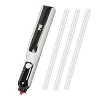 Elektrische Heißklebemaschine, tragbar, kabellos, Lithium-Kleber-Extrusionswerkzeug, 7 mm Klebestift-Applikator für Zuhause, Heimwerker, Kunsthandwerk, handgefertigte Klebeartikel, schnelle