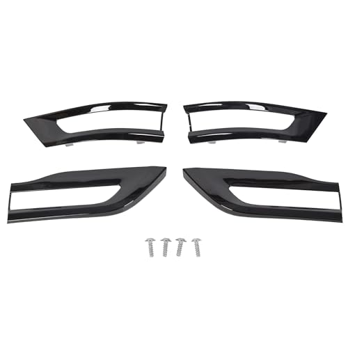 HECASA Tail Light Trim Bezel Cover Compatible with 2014-2021 Jeep Grand Cherokee 68219812AA 68219813AA 68220970AA 68220968AA Tail Lamp Cover Glossy Black by HECASA - Image 2