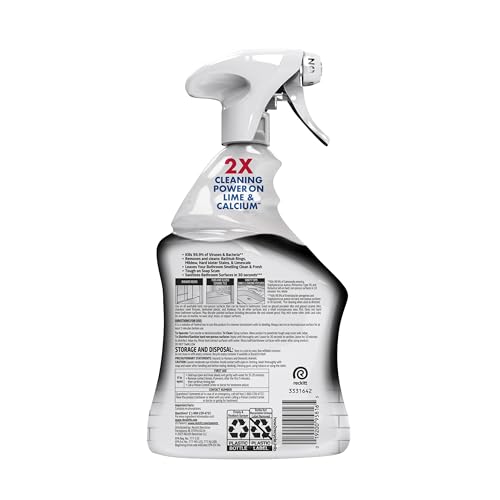 Lysol Power Limescale Removing Bathroom Cleaner Spray, 32 oz - image 7