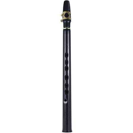 Saxophone De Poche Portable FOVERN1 - Noir, Avec Anches Et Sac De Transport