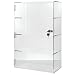 Locking Countertop Showcase Display Case 24" H, Clear