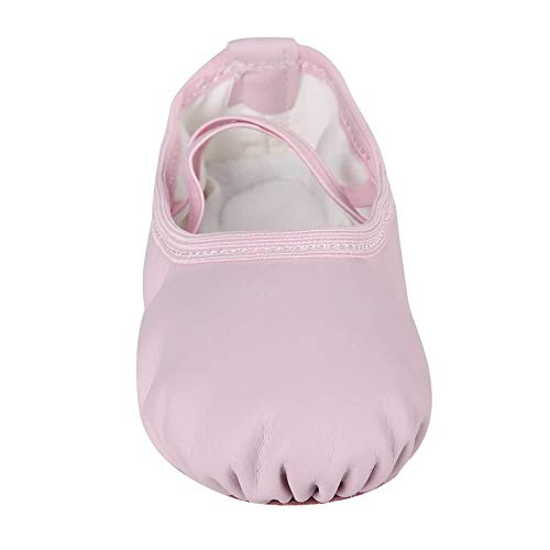 Dynadans Soft Leather Ballet Shoes/Ballet Slippers/Dance Shoes For Girls And Boys (Toddler/Little/Big Kid/Women)-Pink-12.5M Little Kid #TOP2