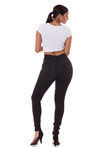 Aphrodite High Waisted Jeans for Women – Basic High Rise Waist Skinny Slim Fit Stretch Denim Pants3