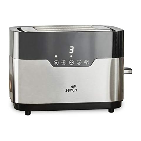 Tostadora de Acero Inoxidable Smart Toaster de Senya con 2 Ranuras Grandes Cover