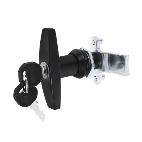HOMSFOU 1Satz Handle Zylinderschloss für Schrank und...
