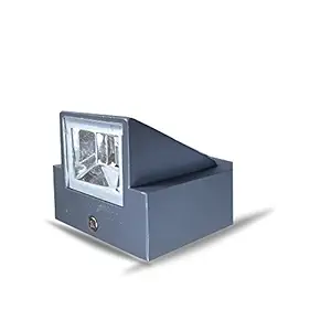 NOBLE ELECTRICALS LED 3W Uplighter Waterproof Surface Mounted Outdoor LED Light Suitable for Office, Building, Name Plate, Security Lighting, Parking Garages - Warm White (NE/UTL 3)