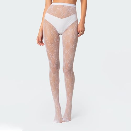 Tempura Women See-through Pantyhose Sheer Pantihose Long Pants Stretchy Tights Clubwear Closed Toe Hollow Out Sheer Tights2