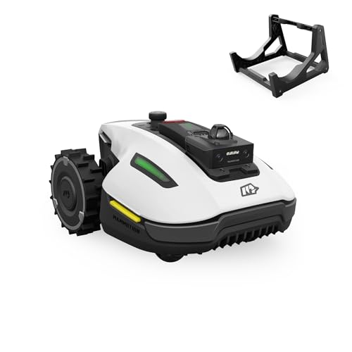 MAMMOTION YUKA Mini 2 1000 Robot Cortacésped con Soporte de Lavadero