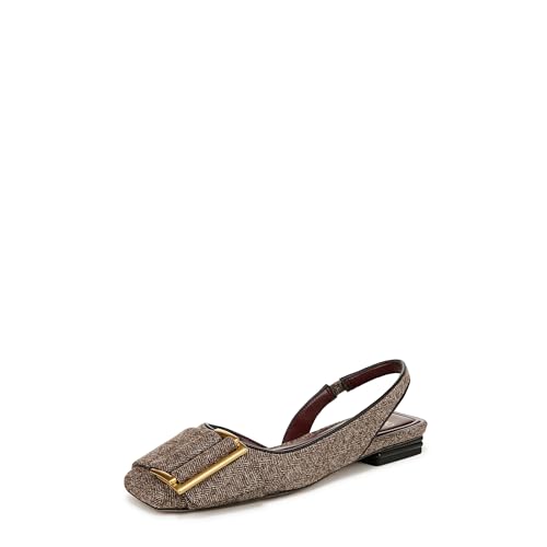 Franco Sarto Womens Tracy Slingback Square Toe Flat - Main Image