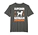 Poodle Dog T-Shirt Gifts Funny Superior German Engineering