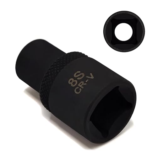 Image of 8S 1 /2 inch Drive Special Socket for Nissian Renault, 6 Tooth Socket | Balance Shaft Fixings, Cylinder Head Bolt Screw Removal, Brake Caliper Socket, Wrench Tool