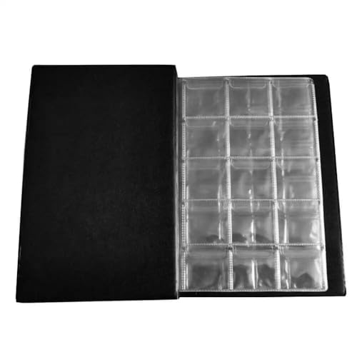 Álbum de monedas impermeable y con rejillas protectoras para 300 piezas 3
