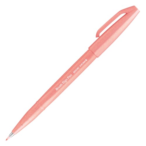 Pentel Brush Sign Pen Coral Orange