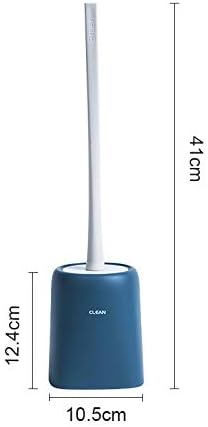 JSEIAJB Toilet Brush Bathroom Rubber Holder Cleaning Household Floor Standing Accessories Set image 2