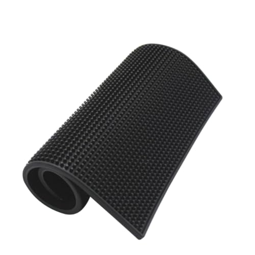 Alfombrilla de silicona antideslizante POPETPOP para tijeras de barbería
