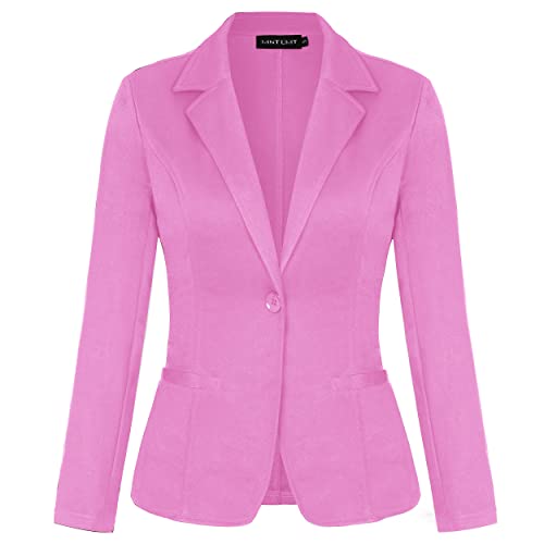 MINTLIMIT Womens Blazers for Work Casual Long Sleeve Lapel Collar Blazer with Pockets