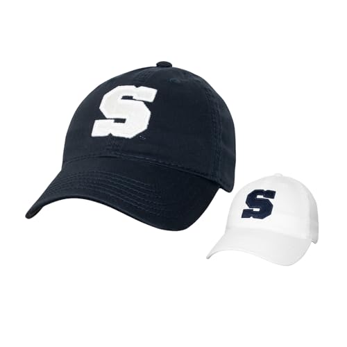 Penn State Officially Licensed Adult Legacy Unisex Block S Adjustable Hat Navy