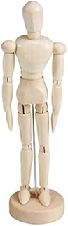 STOBOK Wooden Figure Model Human Art Mannequin Manikins for Artists sketch charcoal Home Office Desk Decoration Children Toys