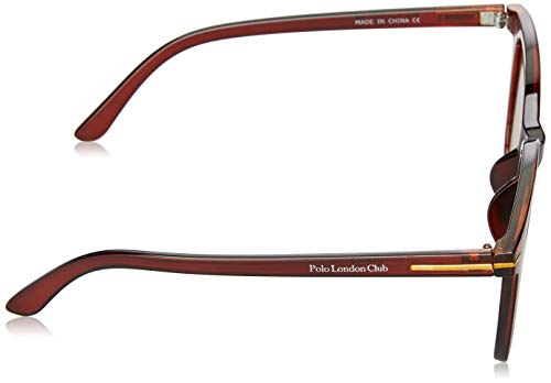Óculos de Sol Polo London Club lente com Proteção UVA/UVB - Kit acompanha com estojo e flanela, Pret