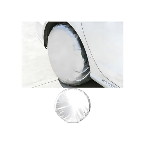 Ywdiml RV Tire Cover, Anti-UV Waterproof Vehicle Wheel Snow Sun Rain Protector, Tough Camper Tire Protection Cover, Fits Most 31