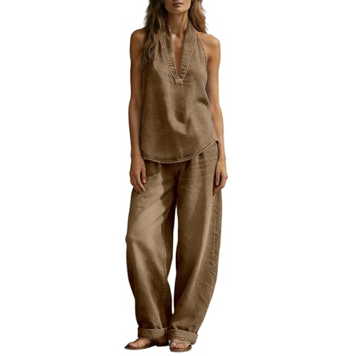 2 piece denim sets for women,womens denim set sets set for women 2 piece Khaki 4XL
