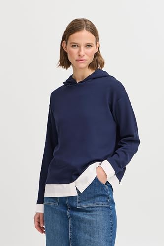 Pull à capuche b.young avec capuche légèrement élastique coupe droite
