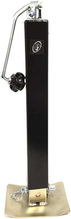 8,000 lbs. Top Wind Weld on Square Tube Drop Leg Jack with 7,000 lbs. Lift Capacity
