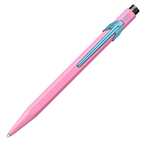 Caran d'Ache Bolígrafo rosa hibisco multicolor de colección en edición limitada