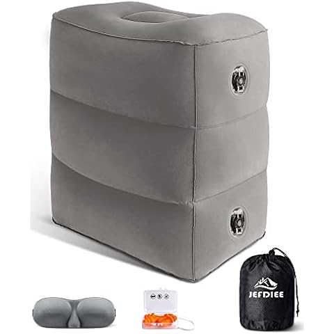 Almohada de Viaje Hinchable JefDiee para Niños y Adultos Cover