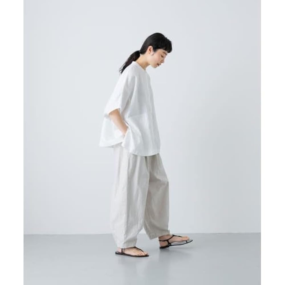 かぐれ　リネンスクエアケープシャツ かぐれ（カグレ）の「リネンスクエアケープシャツ（シャツ