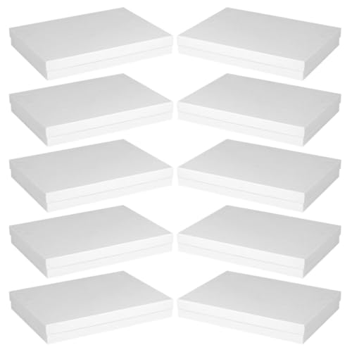 Boîtes présents carton lot de 10 parfaites pour anniversaires