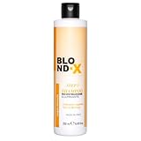 Blond-X, Shampoo Capelli Illuminante con Cheratina Vegetale e Olio di Moringa, Deterge e Idrata i Capelli Biondi, Formato 250 ml