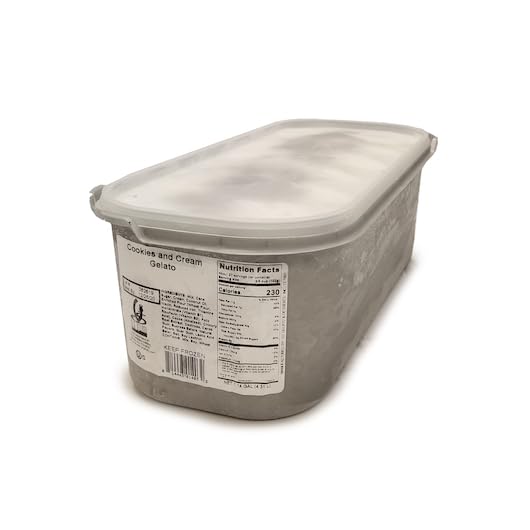 Image of G.S. Gelato Gelato Tub 5 Liter, Pack of 1 (Cookies & Creme)