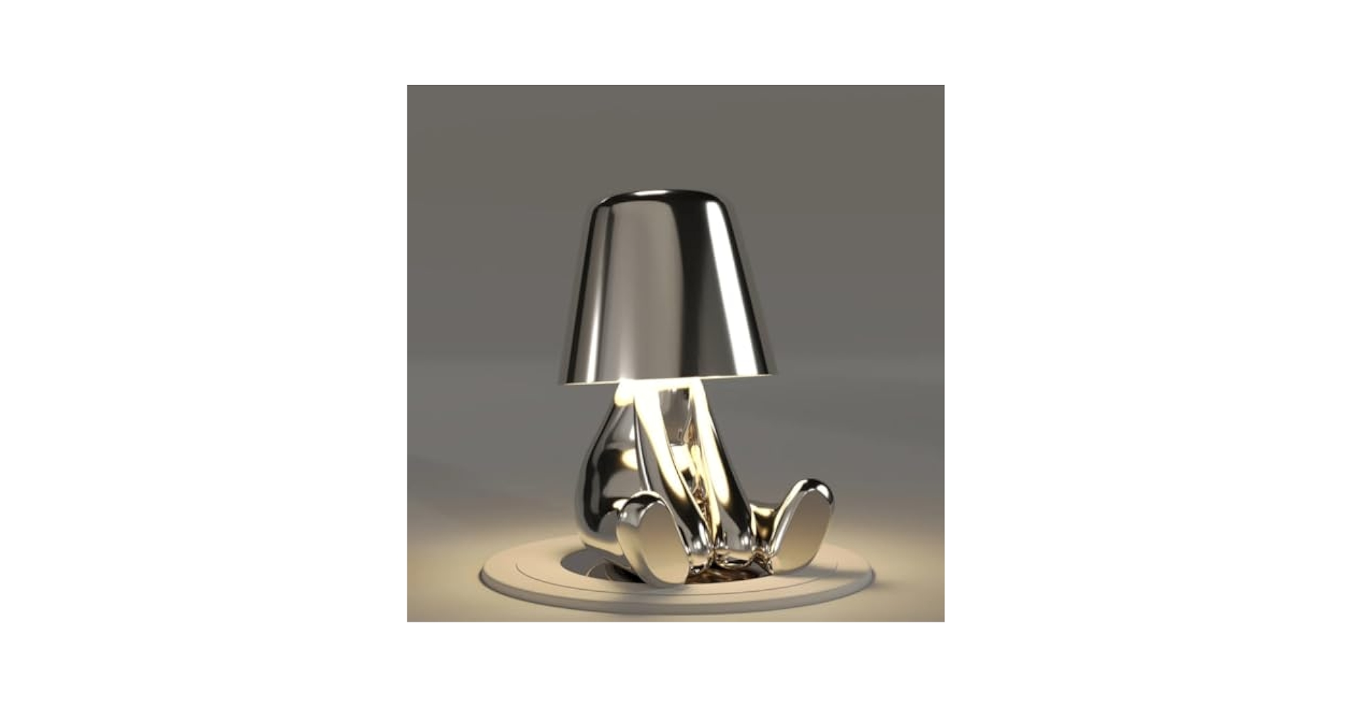 ThinkerLamps ランプ　ゴールド Mr WHAT Original ThinkerLamp™ - Modern Desk Light - Unique and